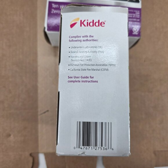 Kidde Hardwired Carbon Monoxide & Smoke Voice Alarm Battery Backup P4010ACSCO - Picture 6 of 11